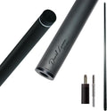 29.13" /Radial Wavy 3/8-10 3/8-11 3/8-14 Uni-Loc 5/16-18 Carbon Pool Cue Single Shaft, Low Deflection Technology, Ultra-Smooth, pro Taper, Easy to Control