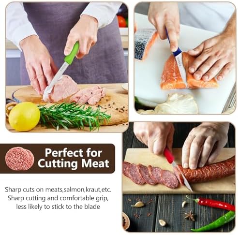Paring Knife Set, Straight Edge Paring Knives