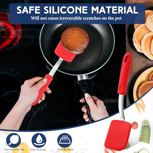 Small Silicone Spatula Mini Silicone Cookie Spatula