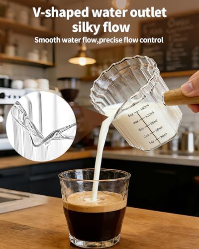 Espresso Measuring Cup 5 Oz, Espresso Glass Cups