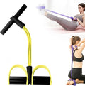 21 Fitness Resistance Bands-4 Tube Pedal Ankle Puller, Elastic Yoga Pedal Puller Resistance Band, Stretching Bands for Arm and Leg Workouts Abdomen, AB Training Auxiliary Device for Women Men