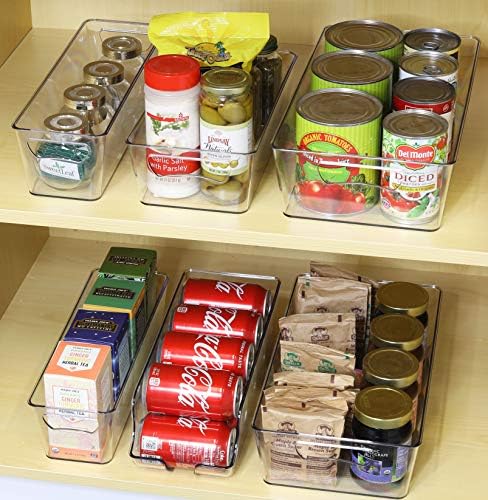 Simple Houseware Refrigerator Storage Organizer Bins