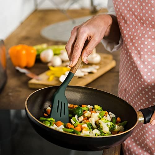 Non-Stick Silicone Cooking Utensils Set