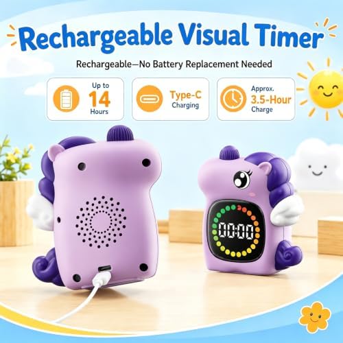 Unicorn Rechargeable 99M Visual Timer