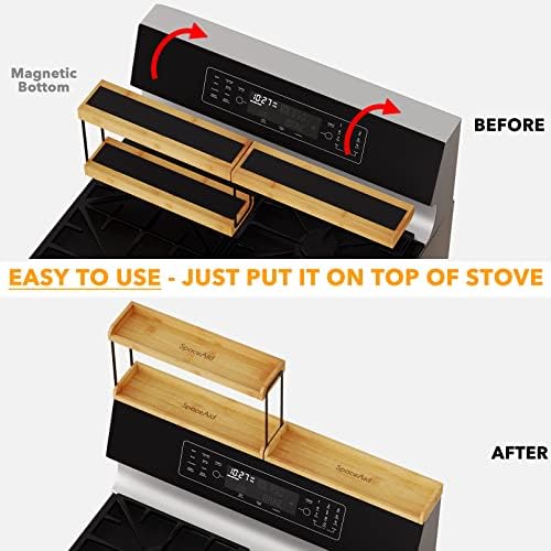 SpaceAid 30" Wide Kitchen Shelf Organizer