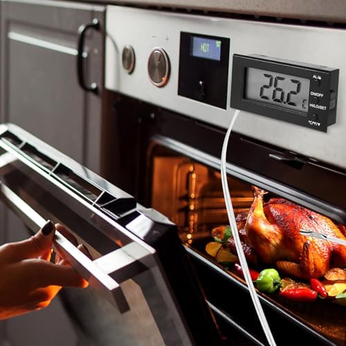 Digital Oven Thermometer -58°F to 572°F/-50°C-300°C, Thermometer