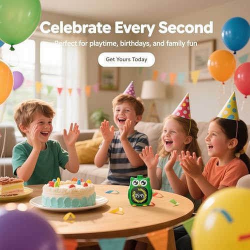 Doli Yearning Visual Timer for Kids, 99 Minute Countdown Timer Green