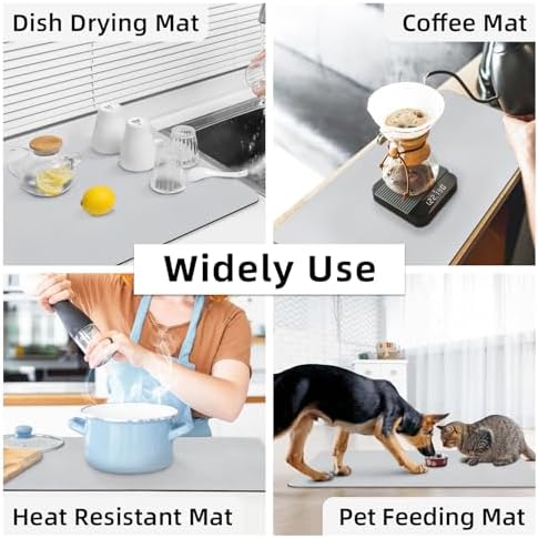 LOPNUR Extra Large Dish Drying Mat