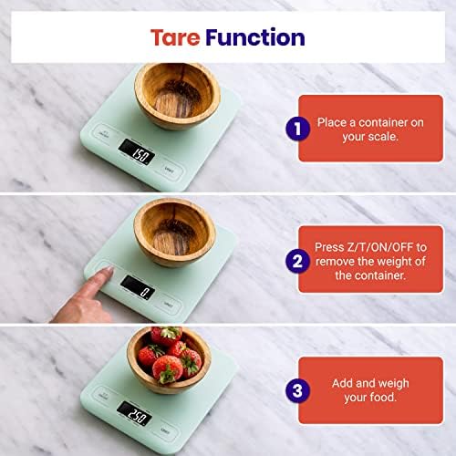 Etekcity Food Kitchen Scale, Digital Grams and Ounces