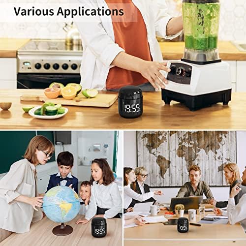 Kitchen Timer, 360 Rotate, Countup/Countdown