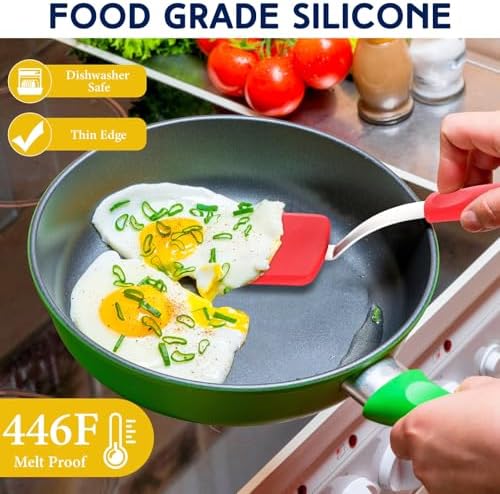 Small Silicone Spatula Mini Silicone Cookie Spatula