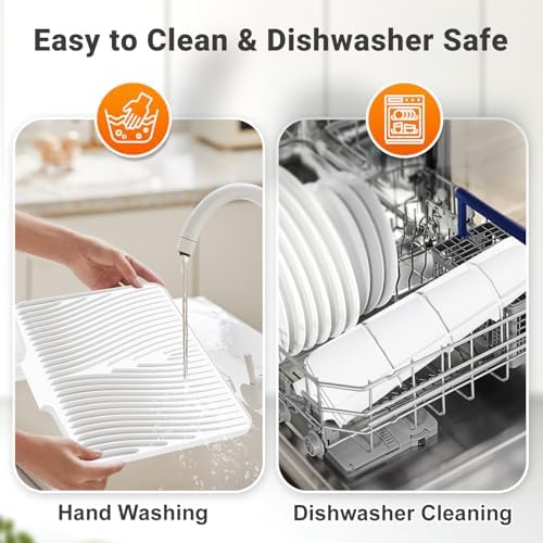 Silicone Dish Drying Mat for Kitchen counter
