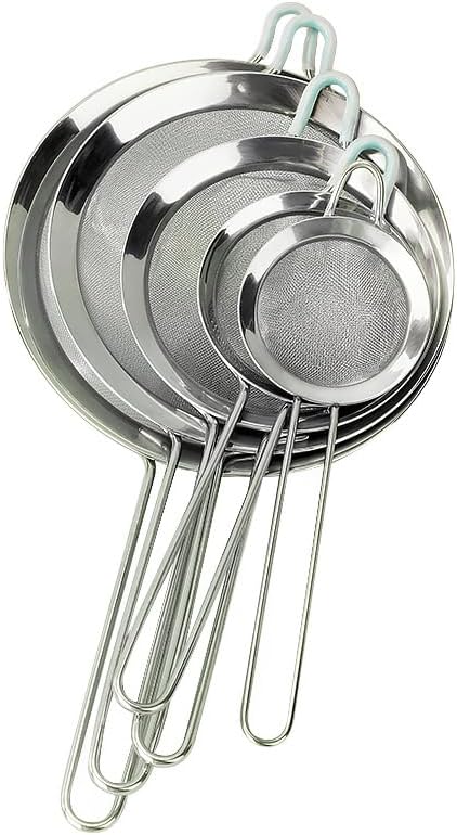 5.51 inches 304 Stainless Steel Fine Mesh Strainers