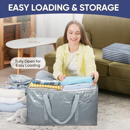 TICONN 2 Pack Extra Large Moving Bags Heavy Duty