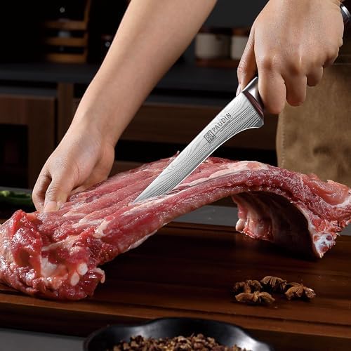 PAUDIN Boning Knife 6 Inch, Super Sharp Fillet Knife, German High Carbon
