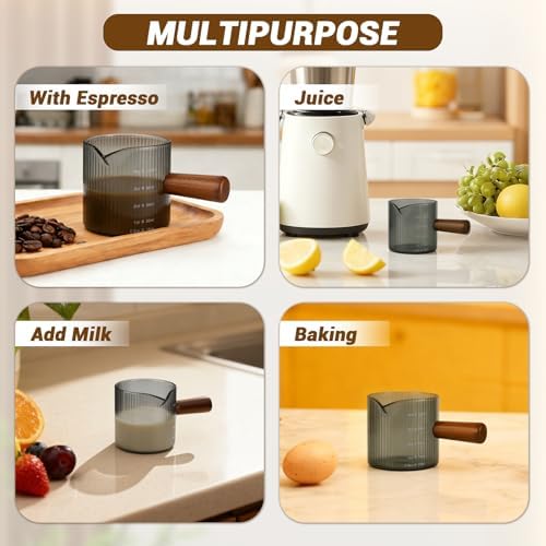 Espresso Measuring Cup 4 Oz, Espresso Glass Cups