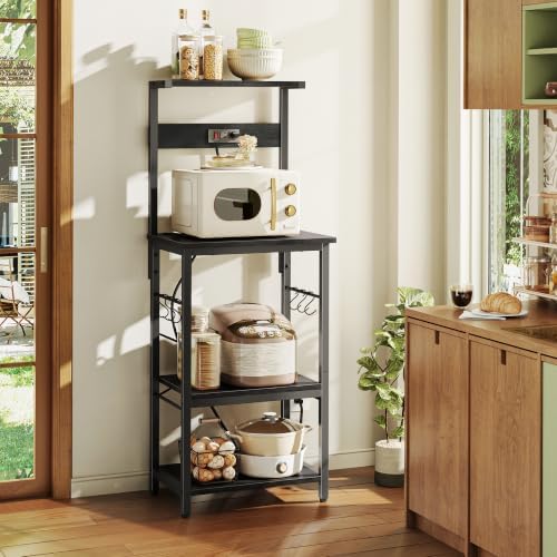 SUPERJARE 4 Tier Bakers Rack