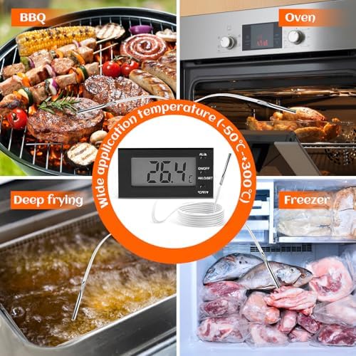 Digital Oven Thermometer -58°F to 572°F/-50°C-300°C, Thermometer