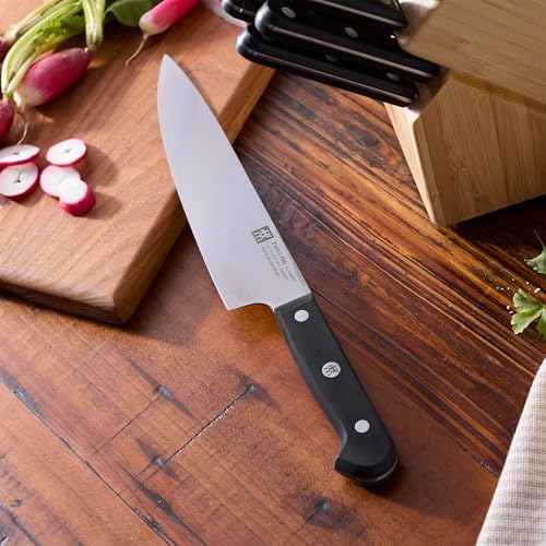 ZWILLING Gourmet 19-Piece Razor-Sharp German Knife Block Set, Made in