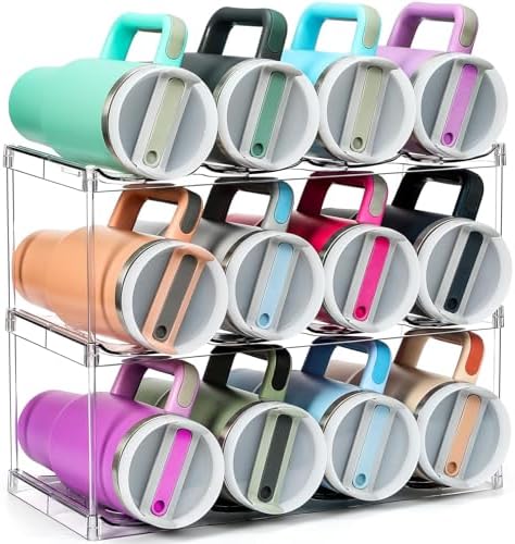 Premium Water Bottle Organizer for Stanley 40OZ & Various Bottles