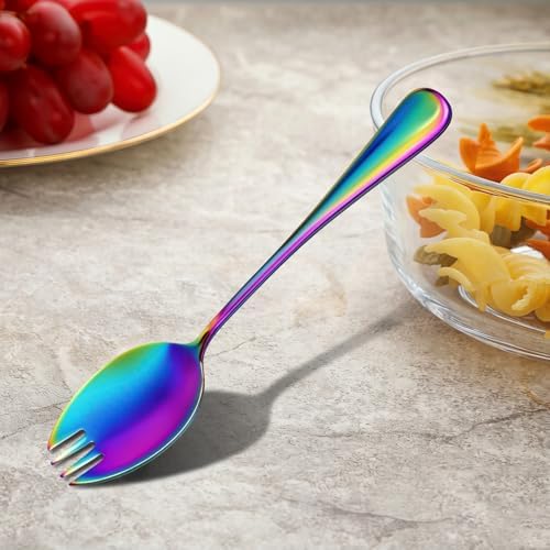 IQCWOOD 304 Stainless Steel Sporks
