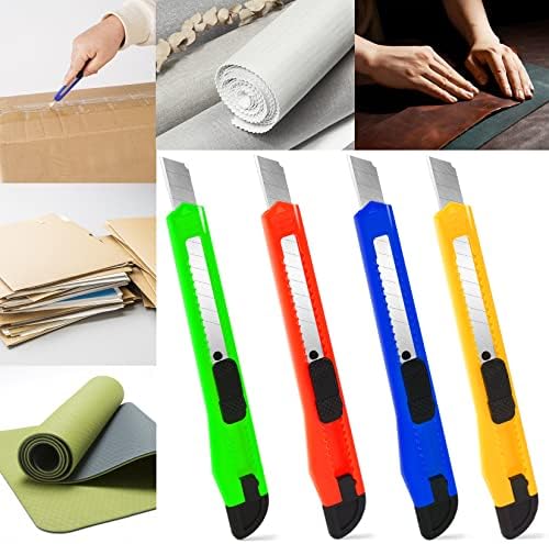 20-Pack Retractable Utility Cutter | Auto-Lock Design