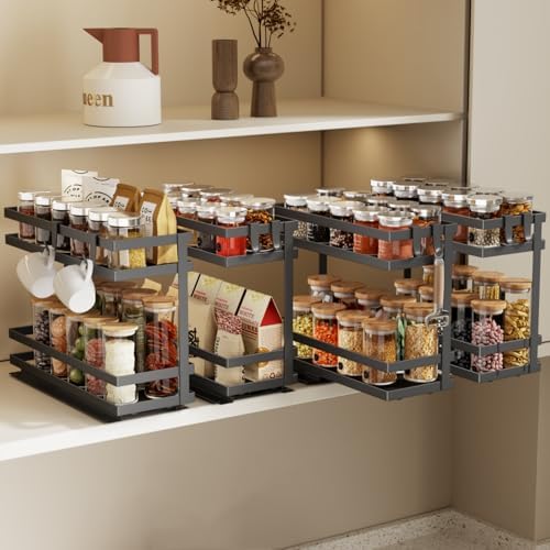 Magheo Pull Out Spice Rack Organizer