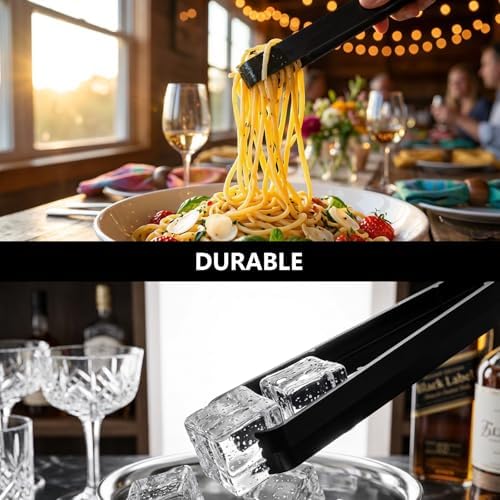 Plastic Serving Tongs Disposable Kitchen Tongs