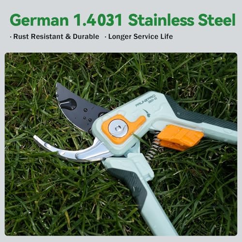 PrunePro Pruning Shears Gardening Scissors Set Professional Hand Pruner Sharp