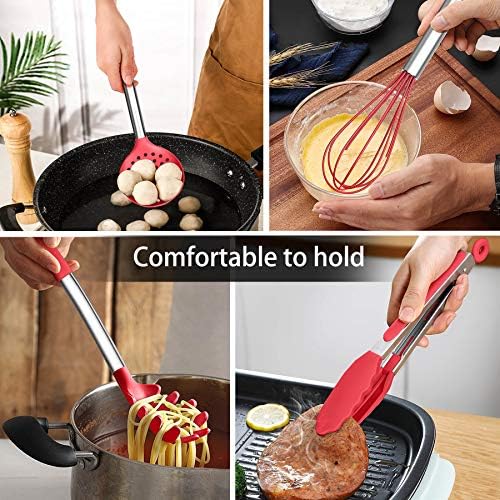LIANYU 15-Piece Cooking Kitchen Utensils Set