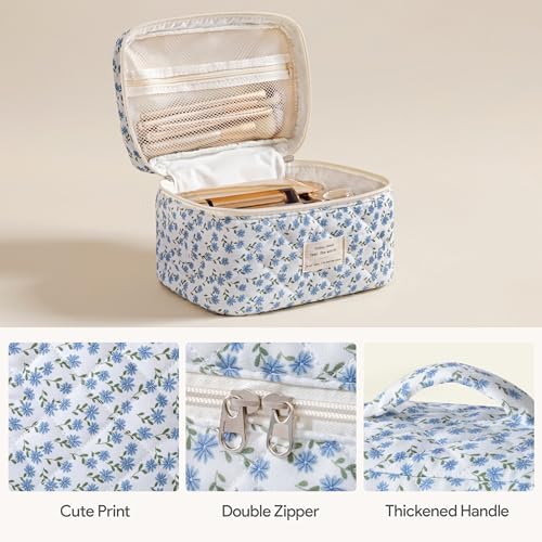 HBselect Quilted Makeup Bag