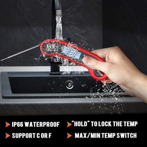 Meat Thermometer Digital, Instant Read Meat Thermometer