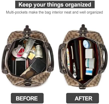 OMYSTYLE Purse Organizer Insert, Felt Tote Bag Organizer Insert