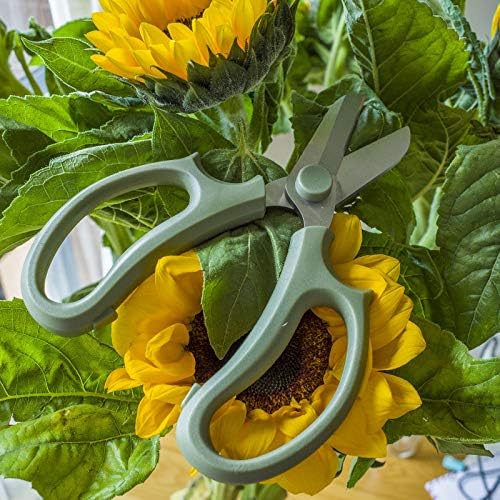 Leize Flower Scissors, Premium Thickened Stainless Steel Floral Shears