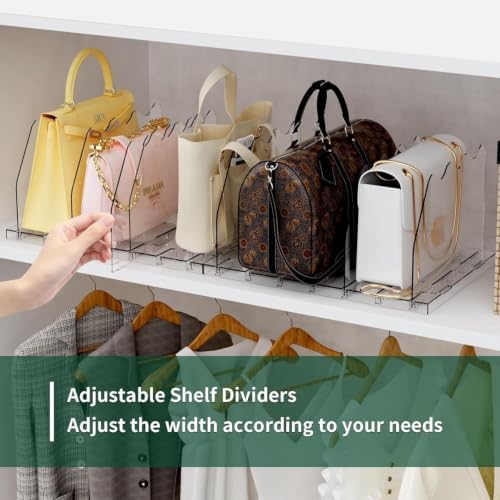 SPACEKEEPER Adjustable Shelf Divider