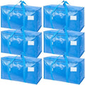 TICONN 6 Pack Extra Large Moving Bags Heavy Duty
