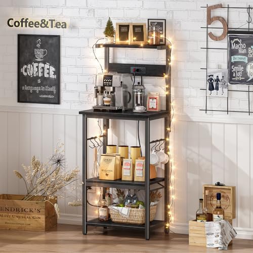 SUPERJARE 4 Tier Bakers Rack