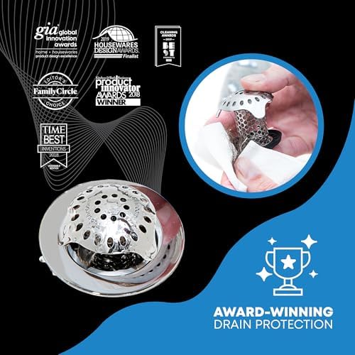 TubShroom Ultra Revolutionary Bath Tub Drain Protector Hair