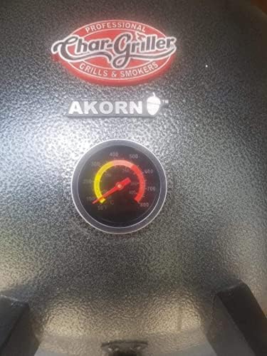2 pcs BBQ Grill Temperature Gauge, Charcoal Pit Grill Smoker Thermometer Gauge