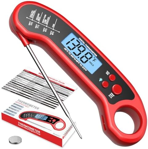 Meat Thermometer Digital, Instant Read Meat Thermometer
