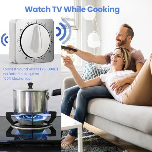 Kitchen Timers for Cooking, Chef Cooking Timer Clock