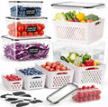 5 PCS Large Fruit storage Containers