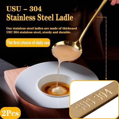 Soup Ladle, 304 Stainless Steel