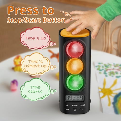 Traffic Light Visual Timer&ADHD Tool
