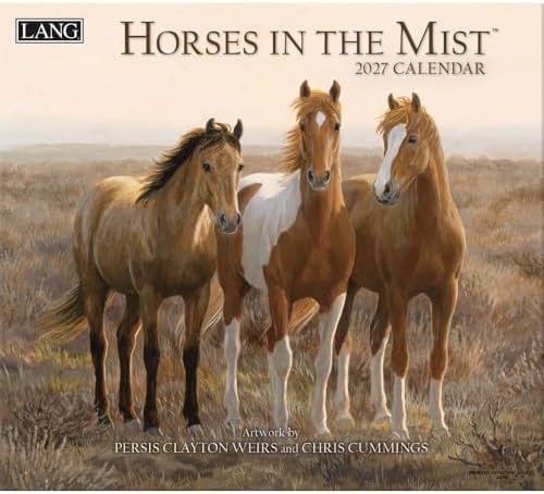 Horses in the Mist 2027 Wall Calendar by Persis Clayton Weirs