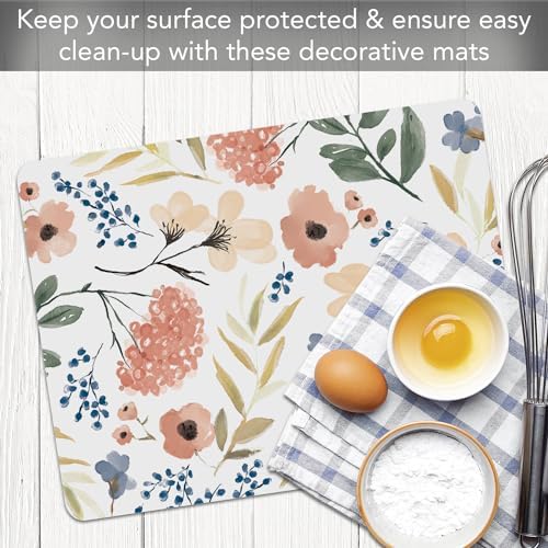 Cut N' Funnel Meadow Designer Flexible Cutting Board Mat