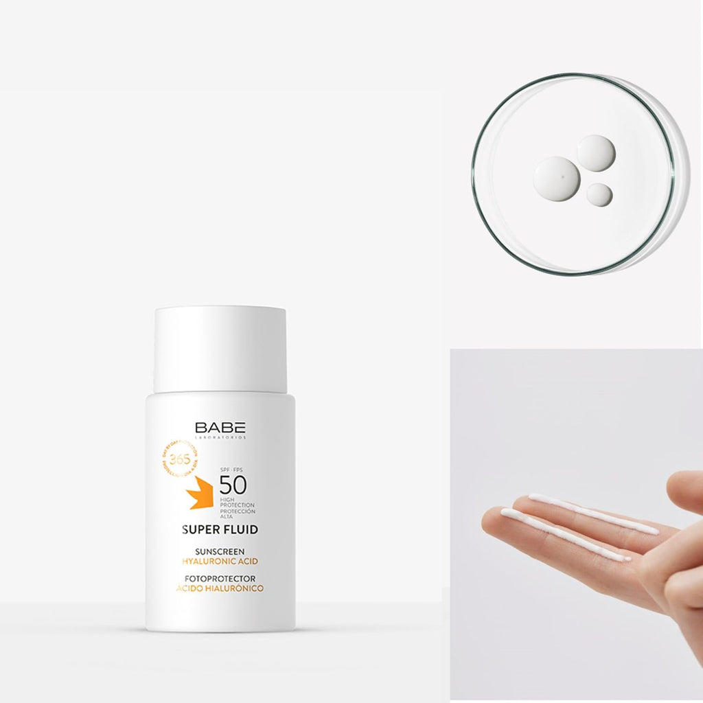 Babe Super Fluid Mattifying 50 Factor Sun Cream 50ml