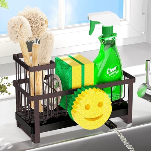 Sponge Holder for Kitchen Sink, Sink Caddy