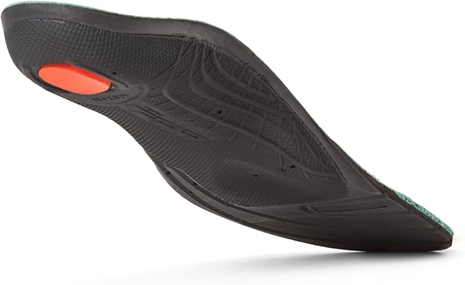 Icebug Comfort Insoles with Dynamic Arch Support, Charcoal Medium Arch, M 12