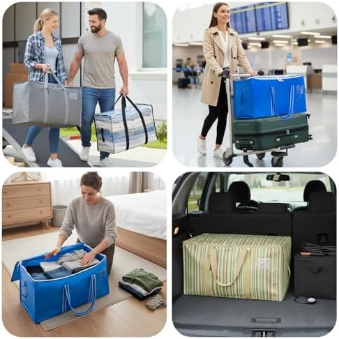 BALEINE 8-Pack Oversized Moving Bags